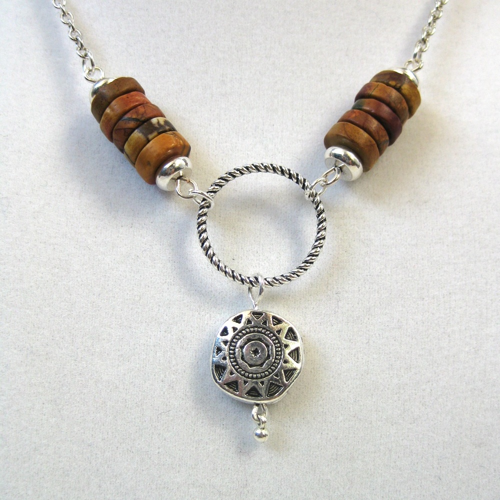 Picasso Jasper Necklace